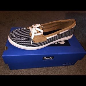 Keds, size 7, stripped “sailor” shoes